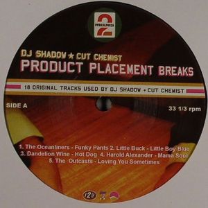 Product Placement Breaks Vol 2: 18 Original Tracks Used By DJ Shadow & Cut Chemist