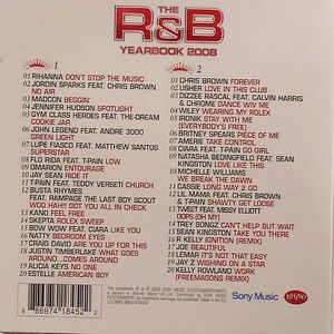 VARIOUS The R&B Yearbook 2008 CD At Juno Records.