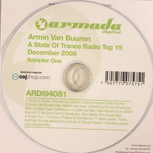A State Of Trance Radio Top 15 December 2008: Sampler One