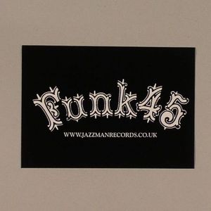 Funk 45 (sticker) (free with any order)