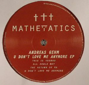 Cover art - Andreas Gehm: U Don’t Love Me Anymore EP