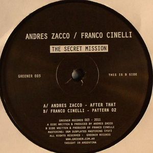 ZACCO, Andres/FRANCO CINELLI - After That