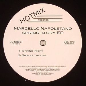 NAPOLETANO, Marcello - Spring In Cry EP (Front Cover)