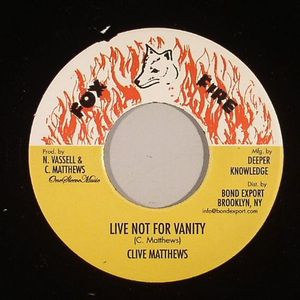 Live Not For Vanity