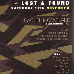 Rachel McFarlane Live Saturday 17th November
