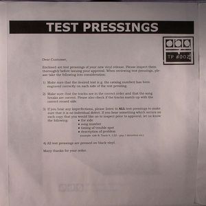 Testpressing#002