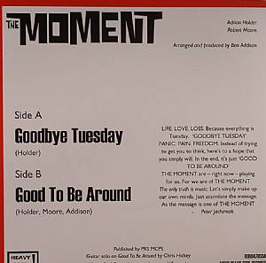 the moment - goodbye tuesday 黑膠唱盤 at juno records.