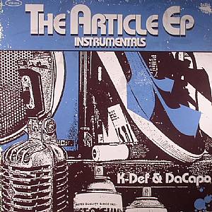 The Article EP Instrumentals