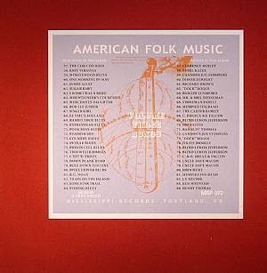 Anthology Of American Folk Music Vol 3: Songs