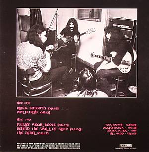 BLACK SABBATH Walpurgis: The Peel Session 1970 vinyl at ...