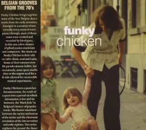 Funky Chicken: Belgian Grooves From The 70's