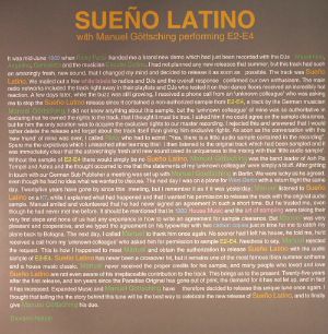 Sueno Latino With Manuel Gottsching Performing E2 E4