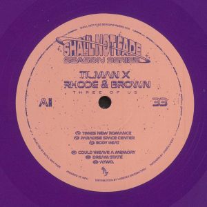 Tilman / Rhode & Brown - Three Of Us EP