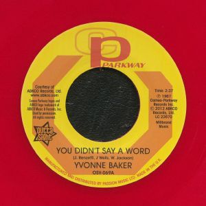 You Didn't Say A Word (reissue)
