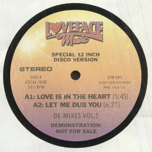 LOVEFACE - De Mixes: Vol 5