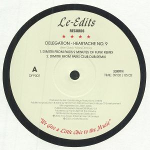 Heartache No 9 (Dimitri From Paris remixes)