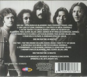 DEEP PURPLE - Springfield 1976 CD at Juno Records.