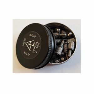 After Later Audio M2.5 x 8mm Thumb Screws (silver, tin of 30)