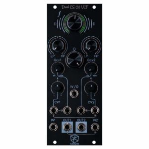 CubuSynth Dual CS-20 VCF Dual Multimode VCF Module With Self Oscillating Resonance