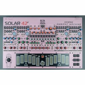 Elta Music Solar 42F Drone Ambient Machine & Semi-Modular Synthesiser (pink)