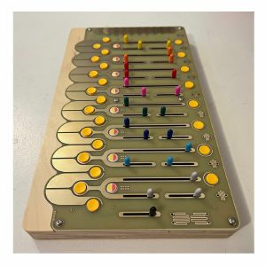 Landscape Noon 8-Channel Analogue Drum Synthesiser (yellow)
