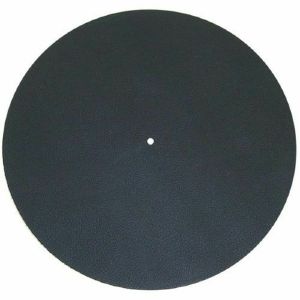 Pro-Ject Leather IT High-Quality Turntable Mat (black, single) (B-STOCK)