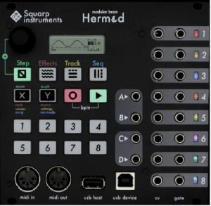 Squarp Instruments Hermod Modular Brain 8-Track Sequencer & Interface Module (B-STOCK)
