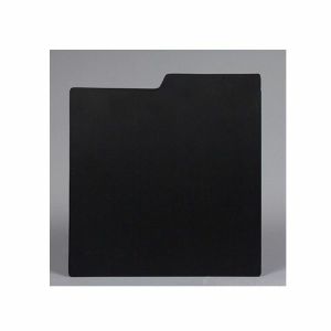 Bags Unlimited DLPP50K 12" Vinyl Record Divider Cards 5 (black)
