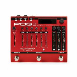 Electro-Harmonix POG 3 Digital Polyphonic Octave Generator Effects Pedal