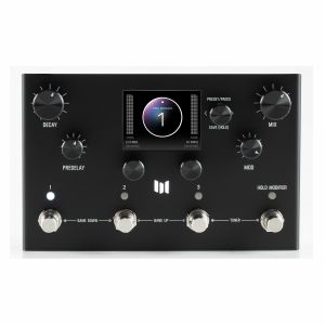 Meris Mercury X 10th Anniversary Modular Reverb System Pedal (black limited edition)