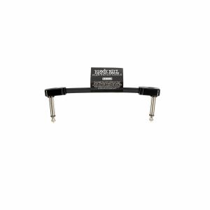 Ernie Ball 3" Flex Effects Pedal Patch Cable (single, black)