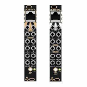 After Later Audio Light Rail 8-Channels Audio/Modulation Over Ethernet Modules (pair)
