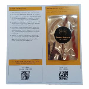 Secret Chord Analogue Record Restore Cleaning Fluid Sample Pack