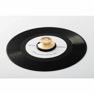 Sure Shot Model 07 45 RPM Adapter/Clamp (brass, single)