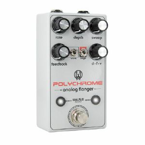 Walrus Audio Polychrome Analogue Flanger Effects Pedal (grey, retro limited edition) (B-STOCK)