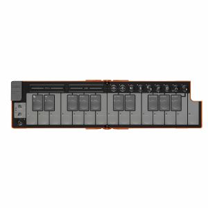 Korg NanoKey Fold 25-Key MIDI Keyboard Controller (lava orange)