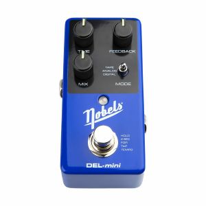 Nobels DEL-mini Compact Stereo Delay Effects Pedal