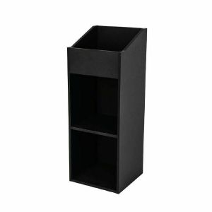Glorious 12" Vinyl Record Storage Rack 330 (black) (B-STOCK)