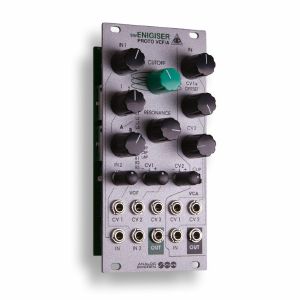 Analog Sweden SWEnigiser Proto VCF/A Multi-Mode Filter & VCA Module (silver)