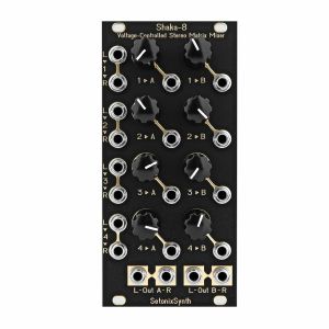 SetonixSynth Shaka 8 Voltage Controlled Stereo Matrix Mixer Module