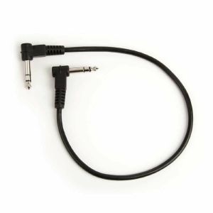 Strymon Male Right Angle 1/4" To Male Right Angle 1/4" TRS Cable (46cm)