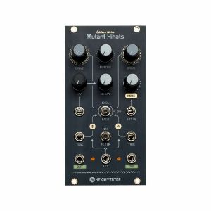 Hexinverter Mutant Hi-Hats Analogue Hi-Hat Module (edition noire)