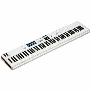 Arturia Keylab Essential 88 MK3 88-Key USB MIDI Keyboard Controller (white) (B-STOCK)
