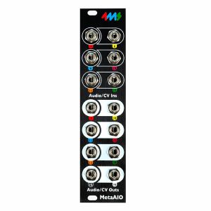 4ms MetaAIO Audio/CV Expander Module For MetaModule