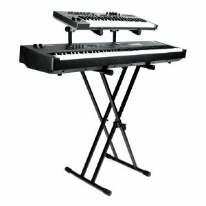 Gator Heavy-Duty 2 Tier X Style Keyboard Synthesiser Stand