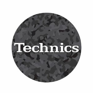 Slipmat Factory Technics Army Black/White 12" Vinyl Record Slipmats (pair)