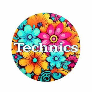 Slipmat Factory Technics Hippie 12" Vinyl Record Slipmats (pair)