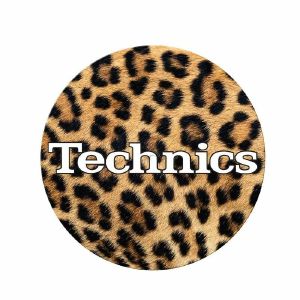 Slipmat Factory Technics Leopard 12" Vinyl Record Slipmats (pair)