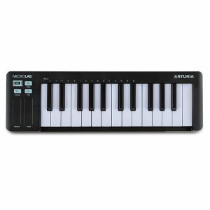 Arturia MicroLab MK3 25-Key USB-C MIDI Keyboard Controller (black)