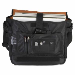 UDG Ultimate Courier DJ Bag 40 (black/orange inside) (B-STOCK)